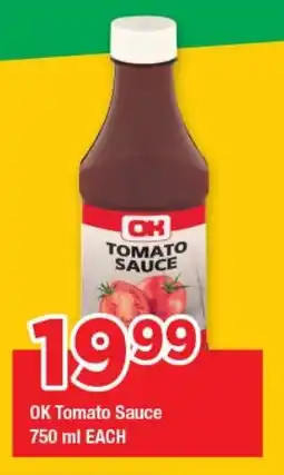 OK Grocer OK Tomato Sauce offer