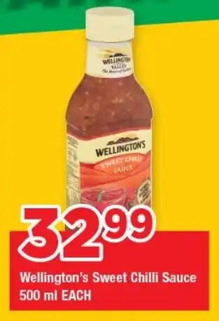 OK Grocer Wellington's Sweet Chilli Sauce offer