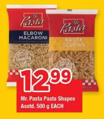 OK Grocer Mr. Pasta Pasta Shapes Asstd. offer