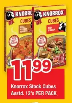 OK Grocer Knorrox Stock Cubes Asstd. offer