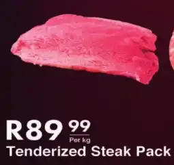 President Hyper Tenderized Steak Pack offer