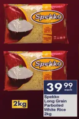 Spekko Long Grain Parboiled White Rice
