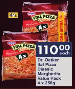 President Hyper Dr. Oetker Ital Pizza Classic Margherita Value Pack offer