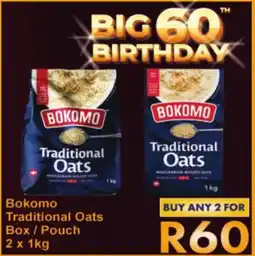 President Hyper Bokomo Traditional Oats Box / Pouch offer