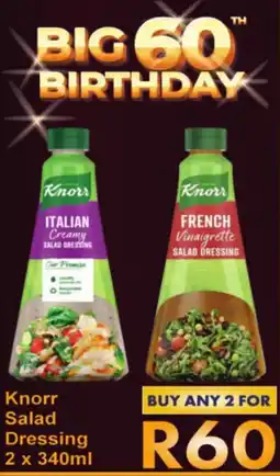 President Hyper Knorr Salad Dressing offer
