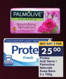 President Hyper Protex Anti Germ / Palmolive Naturals Soap Bars offer