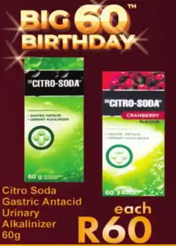 Citro Soda Gastric Antacid Urinary Alkalinizer