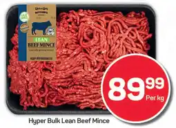 Pick n Pay Hypermarket Hyper Bulk Lean Beef Mince offer