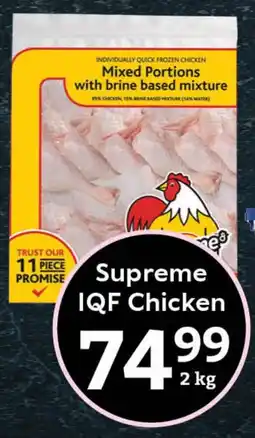 Oxford Freshmarket Supreme IQF Chicken offer