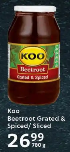 Oxford Freshmarket Koo Beetroot Grated & Spiced/Sliced offer