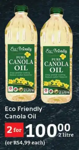 Eco Friendly Canola Oil