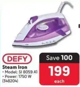 Makro DEFY Steam Iron offer