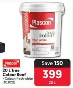 Makro Plascon True Colour Roof offer
