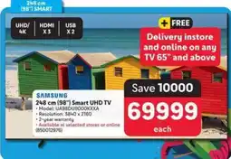 Makro SAMSUNG 248 cm (98") Smart UHD TV offer