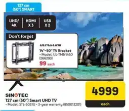Makro SINOTEC 127 cm (50") Smart UHD TV offer