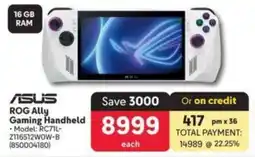 Makro ASUS ROG Ally Gaming Handheld offer