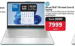 Makro HP 39 cm (15.6") 15s Intel Core i3 Laptop offer