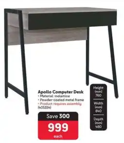 Makro Apollo Computer Desk offer