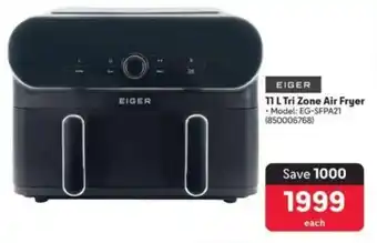 Makro EIGER Tri Zone Air Fryer offer