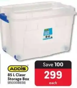 Makro ADDIS Clear Storage Box offer