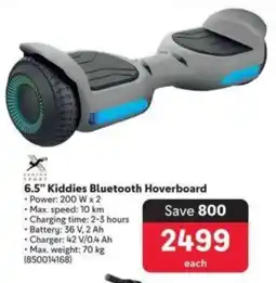 Makro 6.5" Kiddies Bluetooth Hoverboard offer