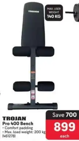 Makro TROJAN Pro 400 Bench offer