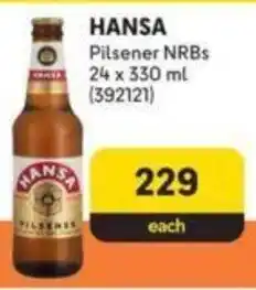 HANSA Pilsener NRBs