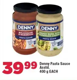 OK Foods Denny Pasta Sauce Asstd. offer