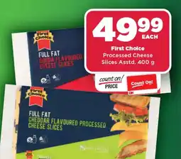 OK Foods First Choice Processed Cheese Slices Asstd. offer