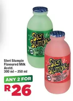 OK Foods Steri Stumpie Flavoured Milk Asstd. offer