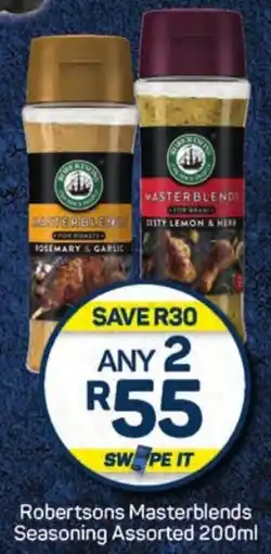 Pick n Pay Robertsons Masterblends Seasoning Assorted offer