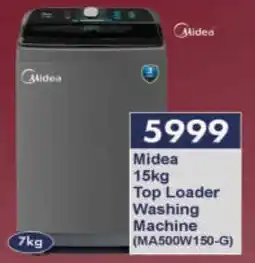 President Hyper Midea Top Loader Washing Machine (MA500W150-G) offer