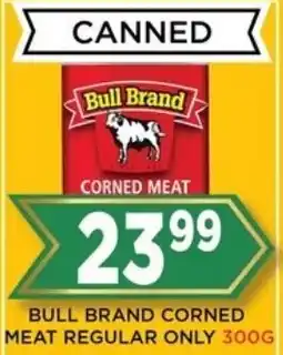 Goal Supermarket Bull brand corned meat offer