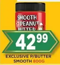 Goal Supermarket Exclusive p/butter smooth offer