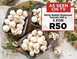 Food Lover's Market White Button Mushroom Punnets offer