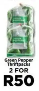 Food Lover's Market Green Pepper Thriftpacks offer