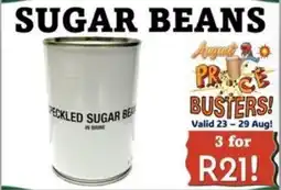 Foodeez Sugar beans offer