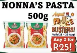 Nonna's pasta