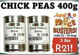 Foodeez Chick Peas offer