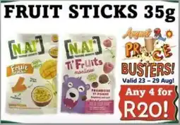 Foodeez Fruit sticks offer
