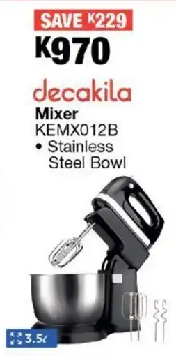 OK Furniture Mixer KEMX012B offer