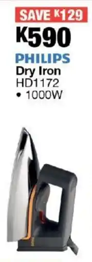 PHILIPS Dry Iron HD1172