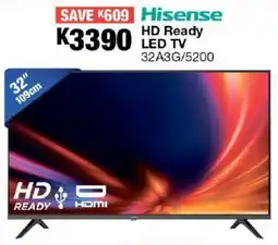 OK Furniture Hisense HD Ready LED TV 32A3G/5200 offer