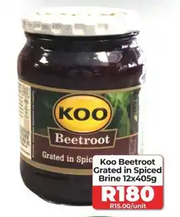 1UP Koo Beetroot Grated in Spiced Brine offer