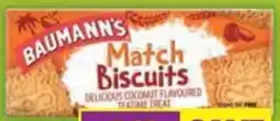 Shoprite Baumann's match biscuits offer