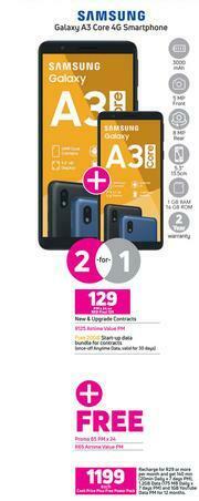 Game Samsung Galaxy A3 Core 4G Smartphone-Each offer