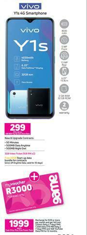 Game Vivo Y1s 4G Smartphone-Each offer