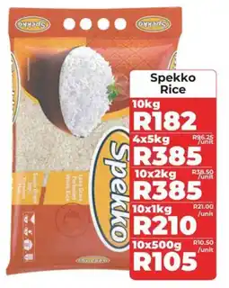 1UP Spekko Rice offer