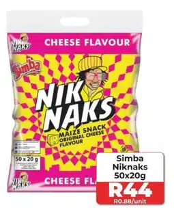 1UP Simba Niknaks offer
