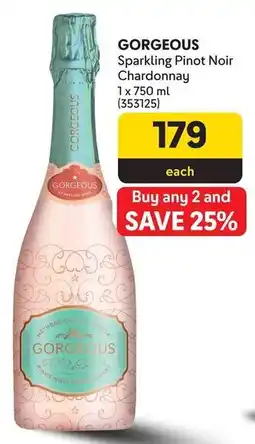 GORGEOUS Sparkling Pinot Noir Chardonnay